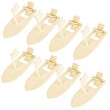 Herefun Holzboot Spielzeug, 8 Stück Holz Segelboot Set Malen DIY, Mini Holz Segelboot Lernspielzeug, Kinder Holzspielzeug Jungen Handwerk DIY Kinderspielzeug Bemalen und Dekorieren