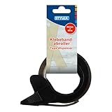 Stylex 41371 - Paket-Klebebandabroller inklusive einer Rolle braunes Klebeband, für sicheres und schnelles Verkleben, geeignet für Versand, Büro, Haushalt und Lager