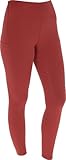 Covalliero Kinder Reitleggings Winter Riding Tight Grip Rust H/W 2025, Größe:152/158