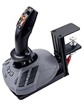 VTUIFBT Schreibtischhalterung aus Metall, kompatibel mit Thrustmaster SimTask Farmstick, T-Flight Hotas One, T-Flight Hotas 4, T16000M FCS, TCA Sidestick – Schnellspanner/stabile Klemme/Controller