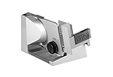 ritter Allesschneider solida 4, elekritscher Allesschneider mit ECO-Motor, made in Germany, Silbermetallic