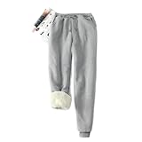 Herren Reverse Weave Jogger Jogginghose Herren Leichte French-Terry-Jogginghose Fleece-Jogginghose mit Beinbündchen Herren Leichte Outdoor Trekkinghose Weites Bein Muster Zuhause Freizeithose