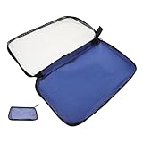 KOMBIUDA Tischtennistasche Tischtennisschlägertasche Praktische Ordnungstasche Tischtennisschlägerabdeckung Für Schläger Tischtennis Organisationstasche Pp Blue