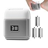 Elektrische Fußfeile, Hornhautentferner Maschine, Wiederaufladbare Fußfeile, Elektrischer Fußschleifer, Wiederaufladbare Elektrische Feile für Effektive Hornhautentfernung, USB-Aufladung