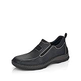 Rieker Herren Low-Top Sneaker 05363, Männer Halbschuhe,Strassenschuhe,Sportschuhe,Freizeitschuhe,Freizeit,sportlich,schwarz (00),45 EU / 10.5 UK