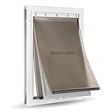 PetSafe Gattaiola für Extreme Wetterbedingungen aus Aluminium mit hoher Energieeffizienz für Hunde und Katzen – Isoliertes Klappensystem – robuster Rahmen, mittel (M)
