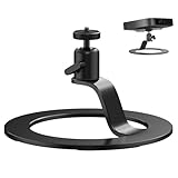JTBDWOSK Beamer Ständer, Projector Mount Beamerstaender Verstellbar Winkel bis 90° Projektor Ständer Rutschfestes Fahrgestell Halterung für Xgimi Nebula Epson Vankyo Beamer Tisch Zubehör,Schwarz