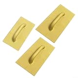 Ergonomische flache Kelle für professionelle Veredelung in Beton und Trockenbauanwendungen, stabile Kunststoffausführung (200 x 360 mm)