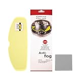 NevPuose Antibeschlagschutz für Helme, Antibeschlagfolie für Motorradhelme | Selbstklebender Antibeschlag-Patch für Elektrofahrzeughelme | Helmvisier Anti-Fog wasserdichter Einsatz, Anti-Fog Shield