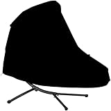 Folie Hochbeet Stoff 117 X Schwarze Plane 185 Abdeckung für Schaukelliege Hängesessel Cm Abdeckung Wasserdichte Garten Oxfords 198 420D Abdeckung Stuhl X Werkzeuge & Jutesack Für (black, One Size)