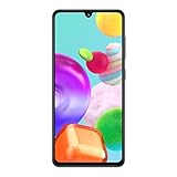 Samsung GALAXY A41 Smartphone Schwarz Dual-SIM 64GB Android 10.0 A415F, Schwarz, SM-A415FZKDEUB