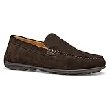 Geox Herren U SPHERICA EC16 A Moccasin, Dark Brown, 42 EU