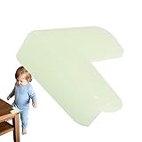 Eckenschutz für Babys, Kantenschutz-Stoßstange, Sicherheitsmaßnahmen, leuchtet im Dunkeln, L-förmige Abdeckung, Eckenschutz für Wohnzimmer, Küche, Krippe, Schreibtisch, Möbel