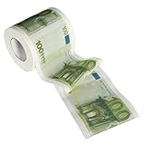 Toilettenpapierrolle 100 Euro Muster Tissue 3 Schichten Gelddruck Toilettenrolle für Bathroommoney