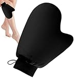 Guante De Bronceado - Handschuh De Terciopelo, Reutilizable, mit Agarre Cómodo Y Puño Elástico | Bronceador Sin Sol, Sin Marcas, Con Aplicadores De Crema En Aerosol, Herramienta Portátil Y Duradera
