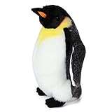 Pinguin-Plüschtier, 25 cm große Stofftier-Plüschpuppe, weich, flauschig wie echter Pinguin, Kuscheltier für jedes Alter und jeden Anlass