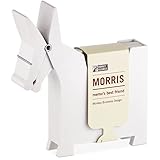 Morris der Esel: Schreibtisch-Memohalter | Niedliches Schreibtischzubehör & Bürobedarf | Schreibtischdekoration | Schreibtischbedarf: Halter & Spender | Haftnotiz-Halter | von Monkey Business (weiß)