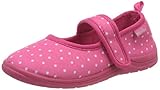Playshoes Punkte, Unisex-Kinder Niedrige Hausschuhe, Pink (pink 18), 24/25 EU (7.5 Child UK)