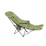 Luxus Campingstuhl Faltbar, Relaxsessel Angelsessel Faltbar, Klappstuhl Komfortable Schwerlaststruktur, Ultraleichter und Bequemer Campingstuhl, für Picknick, Grillen, Wandern