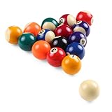 25MM 38MM Kinder Billardtisch Bälle Set Harz Kleine Pool Queue Bälle Komplettes Set für Spielzimmer Bars Kinder (32mm)