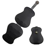 Plektrum Box,Gitarren Plektrum Halter Etui,Plektrum Halter Tragbares Pu Leder Gitarrenplektrum,Haltertasche,Vitrine,PlektrumOrganizer,Zubehör,Musikgeschenk für Gitarristen und Musiker