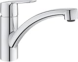 GROHE Start - Einhand-Spültischarmatur (DN 15, Schwenkbereich 140°, Einlochmontage), chrom, 30530002
