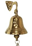 zeitzone Schiffsglocke Nostalgie Messing Glocke Maritim Türglocke 9 cm