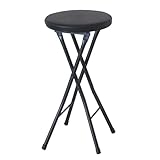 Klappbarer Barhocker, rückenfrei, platzsparendes Design für Küche, Büro, Bars und Veranstaltungen