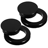 Abaodam 2 Stück Pvc Schirmlochringe und Abdeckungen für Sonnenschirme Hitzebeständig Stabilisierend für Gartentisch Terrasse und Strandtisch