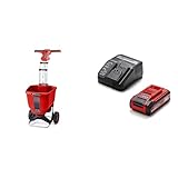 Einhell Akku-Streuwagen GE-SR 18/22 Li Power X-Change (18 V, 22 L, max. 6 m Streubreite, 6-stufige Streugeschwindigkeit, 6-stufige Streumengenregulierung, inkl. 3,0 Ah Akku + Ladegerät)