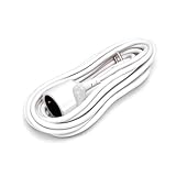 VoltShine Deutsches 3G-Verlängerungskabel mit einem Querschnitt von 1,5 mm² und einer Länge von 5 m, ideal für Ihre elektrischen Bedürfnisse. Die weiße Farbe bringt Eleganz und Vielseitigkeit, perfekt
