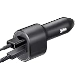 Schnelles Kfz-Ladegerät – 2-Port-Handy-Ladegerät mit Kabel – tragbares Handy-Ladegerät, Auto-Ladegerät für Handy, Kamera, Laptop