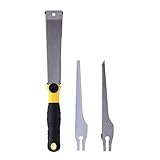 Japanischer Handschneider 38 1 Cm Doppelseitiger Zugschneider SK5 Flexibler Bündig Geschnittener Holzschneider Handsäge