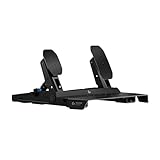 Logitech G RS Pedals – Sim-Racing-Pedale mit 75-kg-Loadcell-Bremse, einstellbaren Pedalpositionen, modularem Design und robustem, ausziehbarem Stahlrahmen - Schwarz