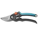 Gardena PremiumCut Flex Gartenschere, Bypass-Schnitt, für frisches Holz, 24 mm Schnittdurchmesser, ergonomische Griffe, PowerCoating-Klingen, in Deutschland hergestellt (12242-20)