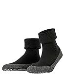 FALKE Stoppersocken Cosyshoe M Hp Wolle rutschhemmende Noppen 1 Paar, Schwarz Black 3000, 43-44