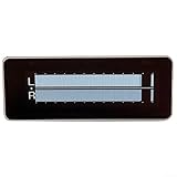 RANRAO AK25664_V2.0 Musikspektrum-Anzeige, Rhythmus-Licht, Desktop-Uhr mit Fernbedienung, Weiß