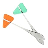CHILDWEET 2st Medizinischer Knopf Hammer Medizinischer Neurologischer Hammer Reflexhammer-instrument Medizinischer Reflexhammer Neurologisches Testtool Werkzeug Prüfhammer Zinklegierung
