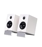 Edifier M60 Multimedia-Lautsprecher Bluetooth 5.3, 66W RMS, Hi-Res Audio & Hi-Res Wireless Audio, LDAC, 3' Mittelbass & 1' Hochtöner, USB-C & Aux-Eingänge, Kompakter Desktop Lautsprecher - Weiß