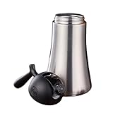 VINTORKY Edelstahl Ölbehälter 1000ml Automatischer Öffnungsmechanismus Sojasauce Und Gewürze Aufbewahrung Küchen Ölkanister Auslaufsicher Und Praktisch Für Die Küche