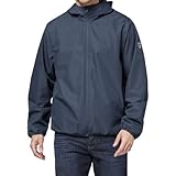 CHIEMSEE Regenjacke Herren wasserdicht und atmungsaktiv I Leichte Regenjacke faltbar I Funktionsjacke Logo, Kapuze & Seitentaschen I wasserdichte Jacke Herren in 3 Farben I Größe S-3XL