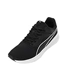PUMA Unisex Transport Laufschuh, Black White, 40 EU