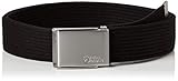 Fjällräven Gürtel Canvas Belt, Schwarz (Black 550), Einheitsgröße