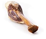 Dei Nature 6 Einheiten SchweineTibia Knochen Natürlicher Hundesnack für Barf Diät