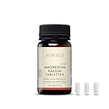 sovita Magnesium Kalium Tabletten | Magnesium & Kalium tragen zu einer normalen Muskelfunktion bei | Nahrungsergänzungsmittel | 60 Tabletten