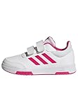 adidas Tensaur Hook and Loop Shoes Laufschuhe, Cloud White/Magenta/Core Black, 33.5 EU