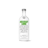 Absolut Vodka Lime – Edler Premium-Vodka aus Schweden in der ikonischen Apotheker-Flasche – Mit Limetten-Geschmack – 1 x 1 l