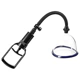 BESTYASH Manueller Vakuumsauger für Frauen Großes Hebemassage Satz mit Saugglocke und Handpumpe Hautfreundlich und Platzsparend