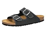Lico Herren Natural Elefo Pantoletten, Anthrazit, 46 EU