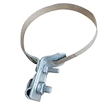 PAG Turbo GmbH® - Blitzschutz Blitzableiter Material Tiefenerder feuerverzinkt oder aus Edelstahl (Fallrohrschelle für Rundleitung 8-10mm feuerverzinkt) Art. Nr. BS18